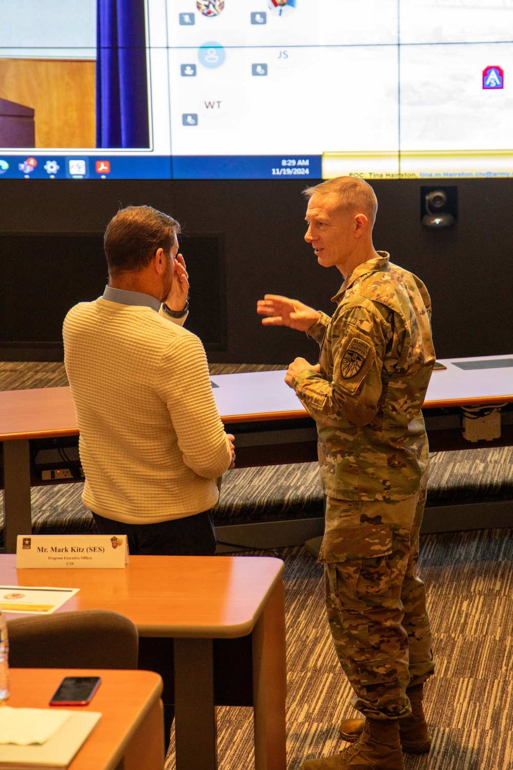 Army Cyber's Americas Theater Synchronization Review, Heroes Auditorium, Ft. Belvoir, Nov. 19-20, 2024