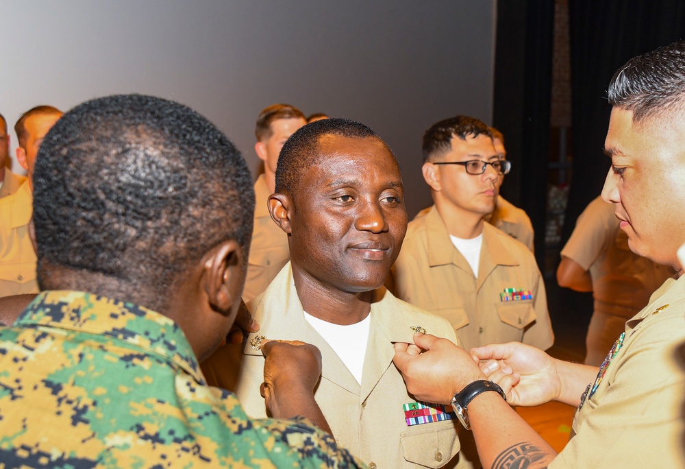 Camp Lejeune holds Chief Pinning Ceremony