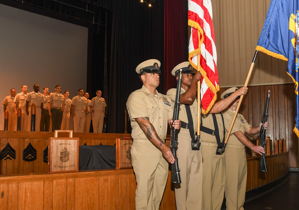 Camp Lejeune holds Chief Pinning Ceremony