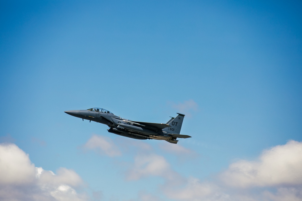 Aircraft participate in Gray Flag 2025