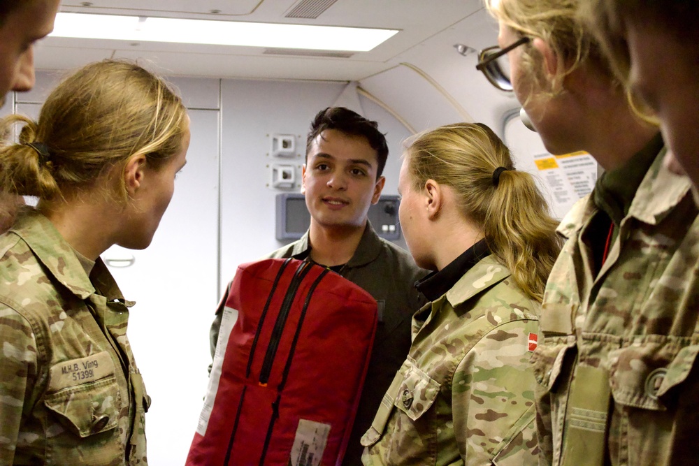 Royal Danish Army; 2nd Explosive Ordnance Disposal Battalion (2 EODBTN) and 5th Explosive Ordnance Disposal Company (5 EODKMP) visit U.S. Patrol Squadrons during Northern Challenge 2025