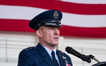 U.S. Air Force Expeditionary Center Change of Command and Twenty-First Air Force Reactivation Ceremony