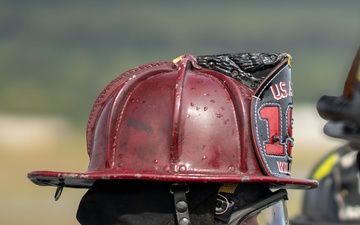 192nd Firefighting Team Detachment training