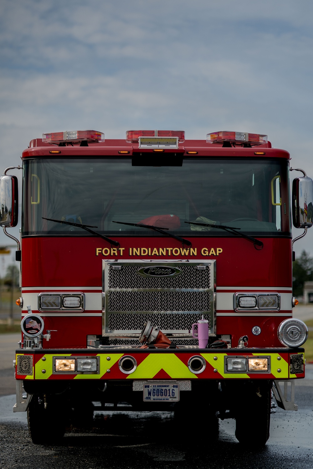 192nd Firefighting Team Detachment training