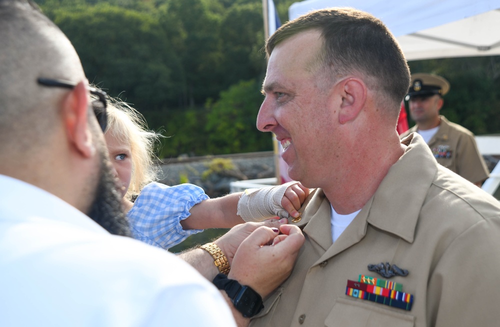 SUBASE New London Command Chief Petty Officer Pinning Ceremony 2025