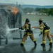 192nd Firefighting Team Detachment training