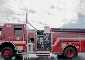 192nd Firefighting Team Detachment training