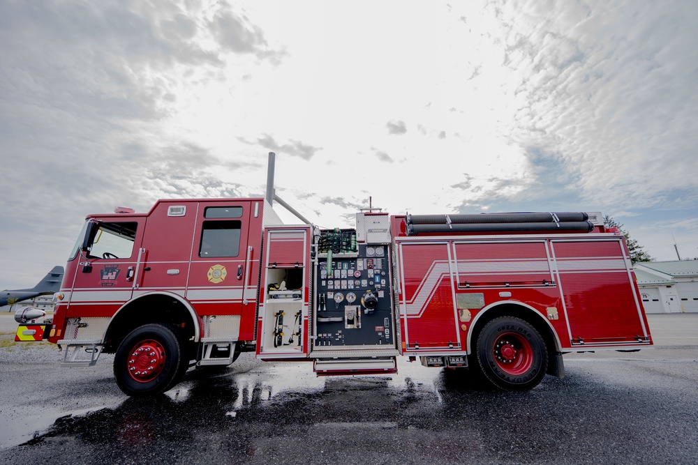 192nd Firefighting Team Detachment training