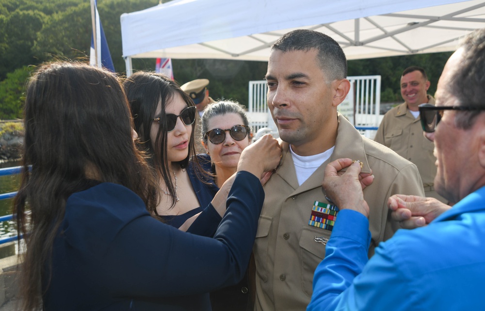 SUBASE New London Command Chief Petty Officer Pinning Ceremony 2025