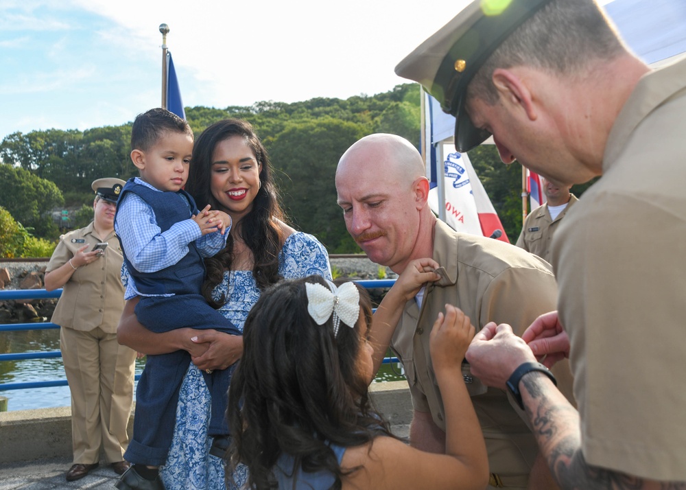 SUBASE New London Command Chief Petty Officer Pinning Ceremony 2025