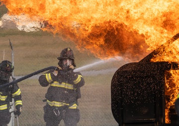 Fire and Emergency Services Annual Aircraft Live-Fire Training