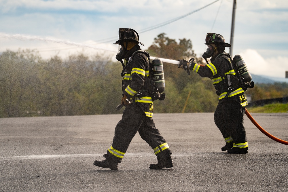 Fire and Emergency Services Annual Aircraft Live-Fire Training