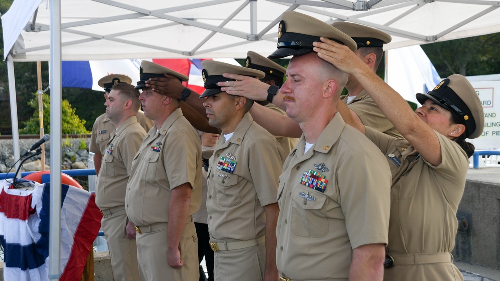SUBASE New London Command Chief Petty Officer Pinning Ceremony 2025
