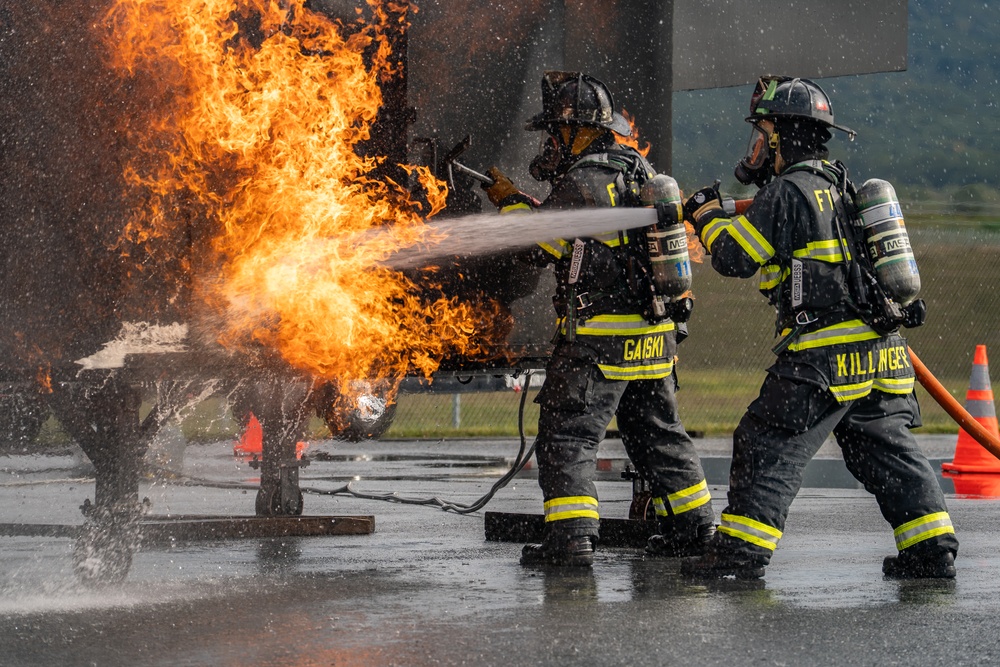 Fire and Emergency Services Annual Aircraft Live-Fire Training