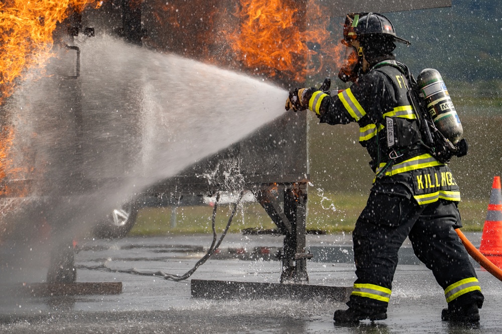 Fire and Emergency Services Annual Aircraft Live-Fire Training