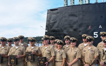 SUBASE New London Command Chief Petty Officer Pinning Ceremony 2025
