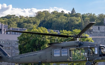 NY Army Guard aviators show their stuff during West Point demonstration
