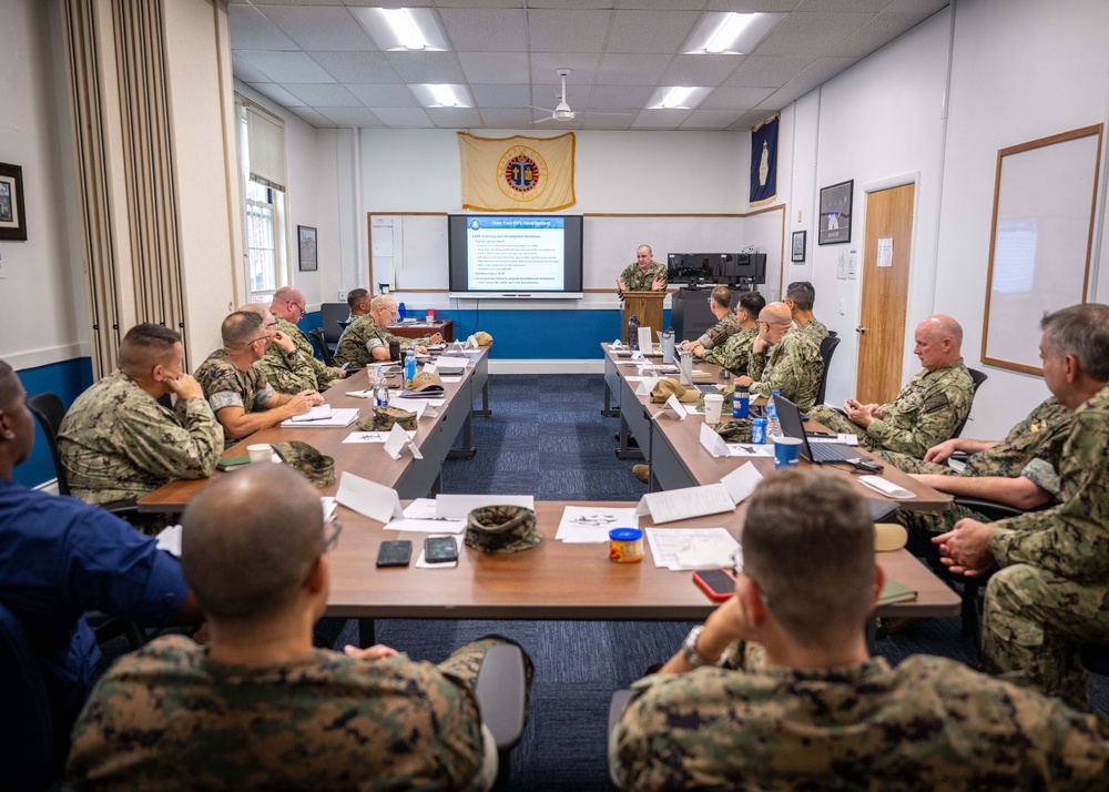 Sept. 17, 2025 -- Naval Chaplaincy School holds courses for Chaplains and Religious Program Specialists