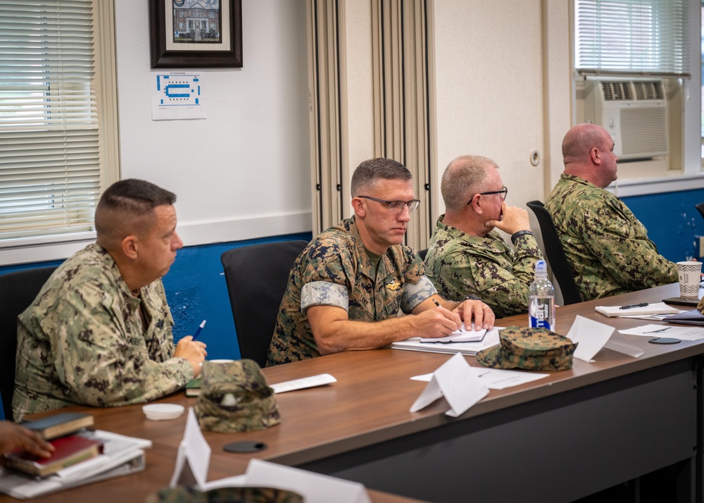 Sept. 17, 2025 -- Naval Chaplaincy School holds courses for Chaplains and Religious Program Specialists