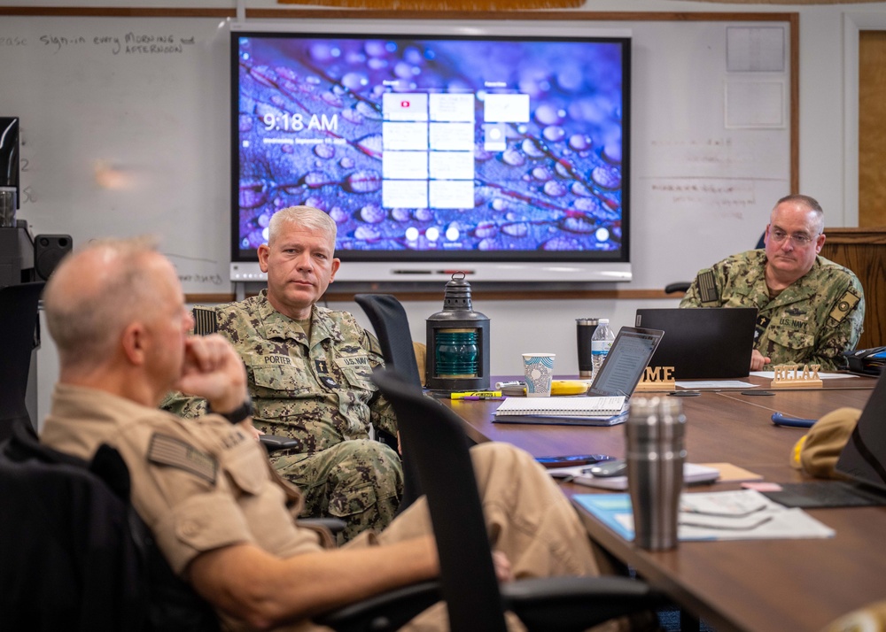 Sept. 17, 2025 -- Naval Chaplaincy School holds courses for Chaplains and Religious Program Specialists