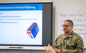 Sept. 17, 2025 -- Naval Chaplaincy School holds courses for Chaplains and Religious Program Specialists