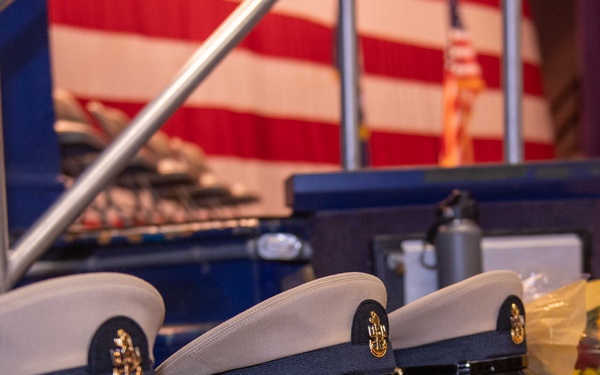 USS Ronald Reagan Advances 5 Chief Petty Officers