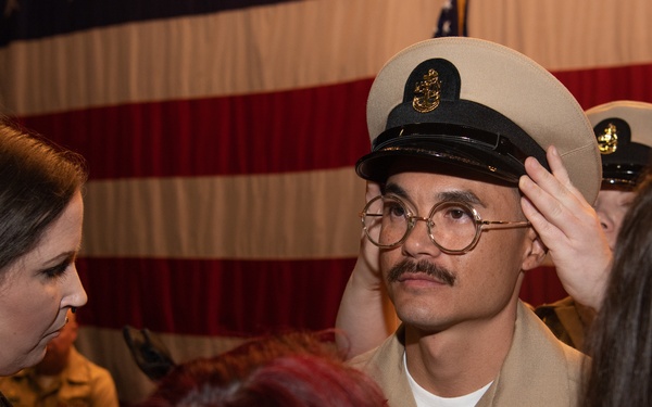 USS Ronald Reagan Advances 5 Chief Petty Officers