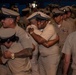 USS Ronald Reagan Advances 5 Chief Petty Officers