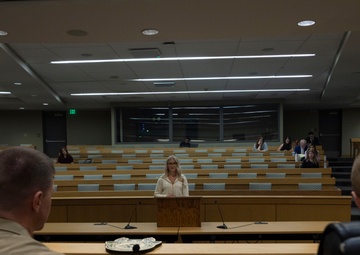 Marines Host Opening Statements Competition at Bowen Law School