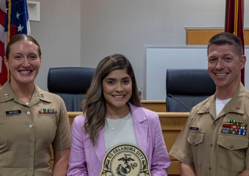 Marines Host Opening Statements Competition at Bowen Law School
