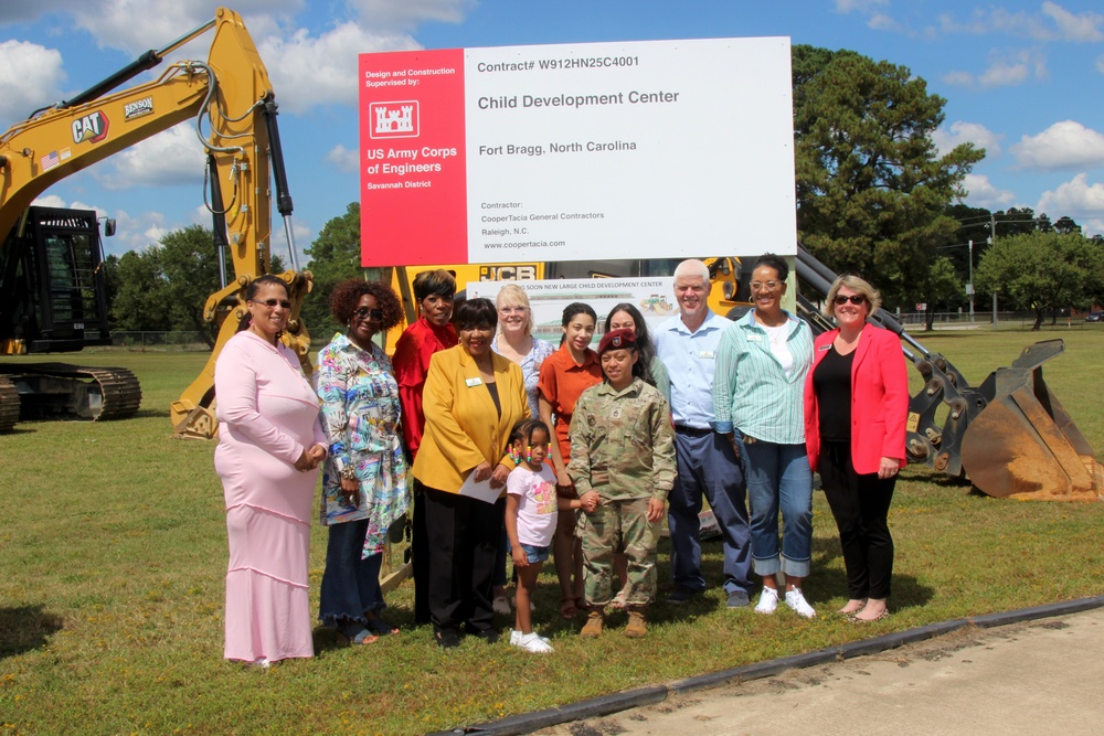 Fort Bragg Breaks Ground on Largest Child Development Center