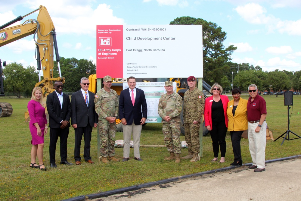 Fort Bragg Breaks Ground on Largest Child Development Center
