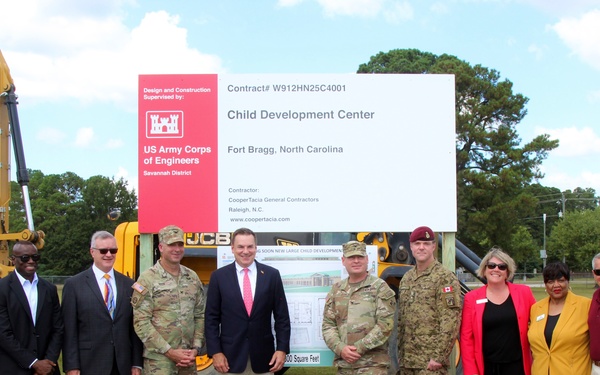 Fort Bragg Breaks Ground on Largest Child Development Center