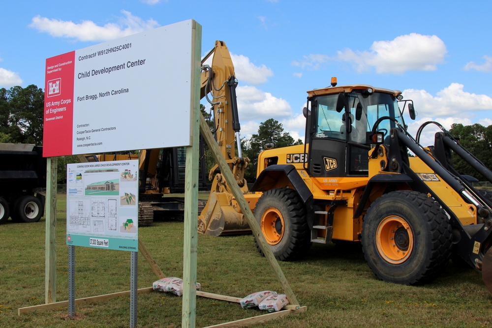 Fort Bragg Breaks Ground on Largest Child Development Center