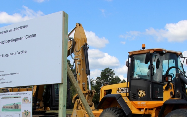 Fort Bragg Breaks Ground on Largest Child Development Center