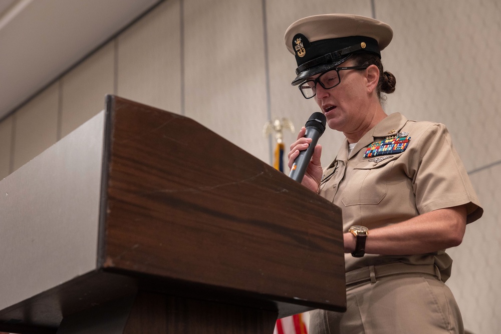 USS Bataan Chief Pinning Ceremony