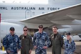 E-7A Wedgetail flies from a land down under to support 2025 Joint Base Andrews Air Show