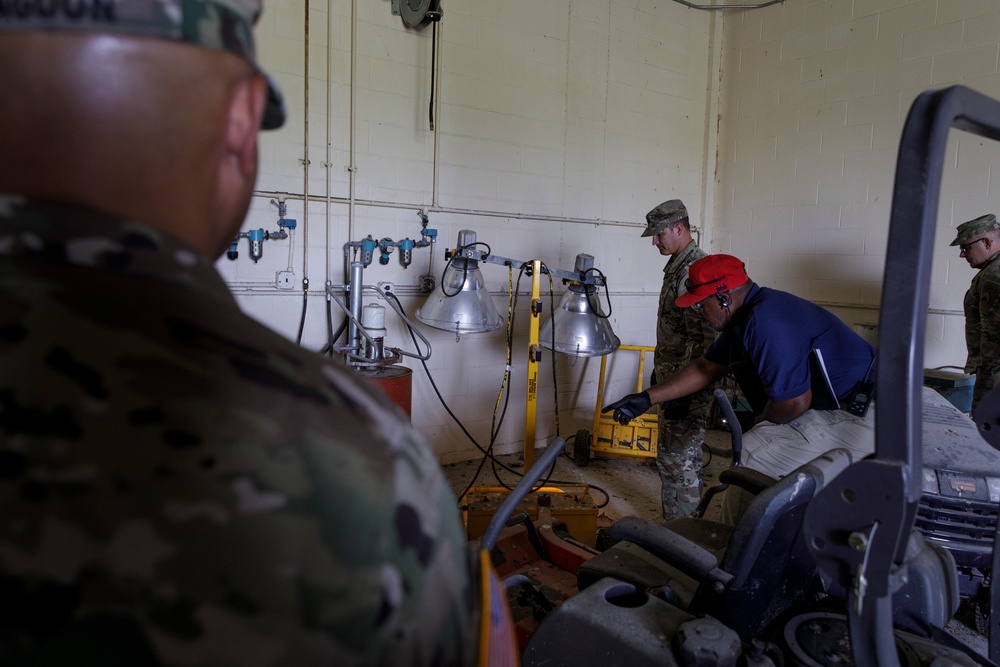 District of Columbia National Guard conducts a site assessment at the Capital Guardian Youth ChalleNGe Academy