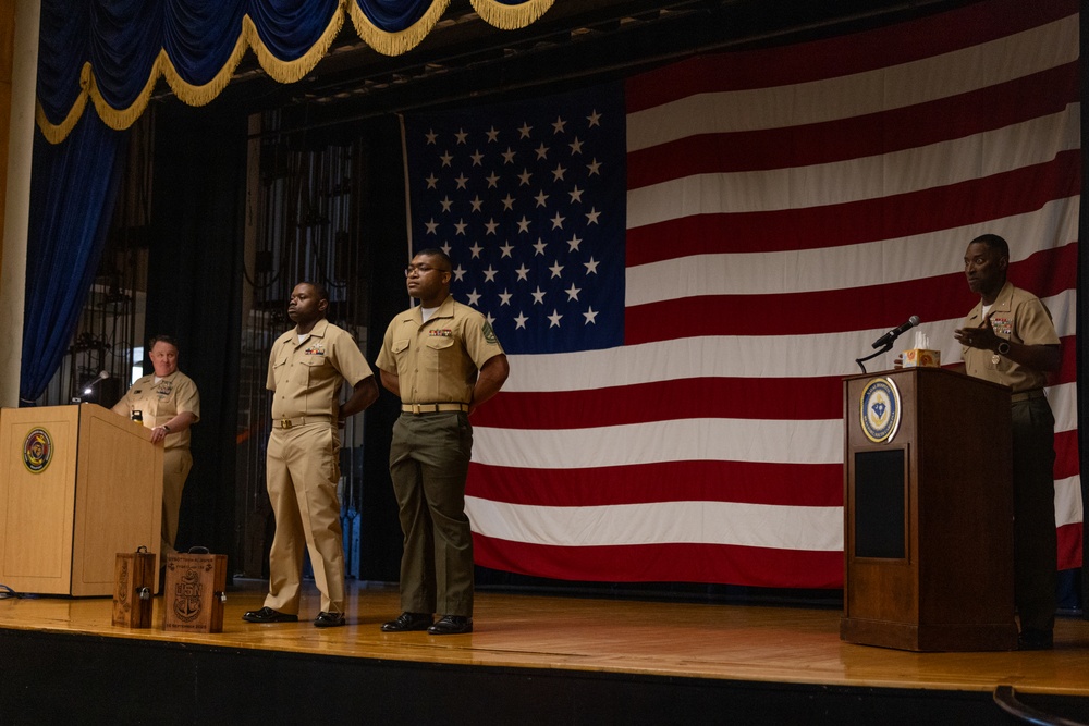 Naval Hospital Beaufort Chief Pinning Ceremony