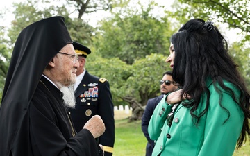 His All-Holiness Ecumenical Patriarch Bartholomew Visits ANC