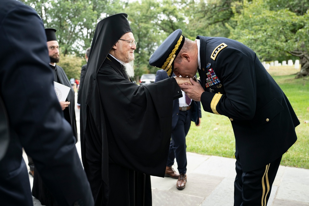 His All-Holiness Ecumenical Patriarch Bartholomew Visits ANC