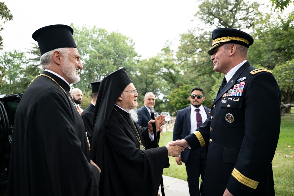 His All-Holiness Ecumenical Patriarch Bartholomew Visits ANC