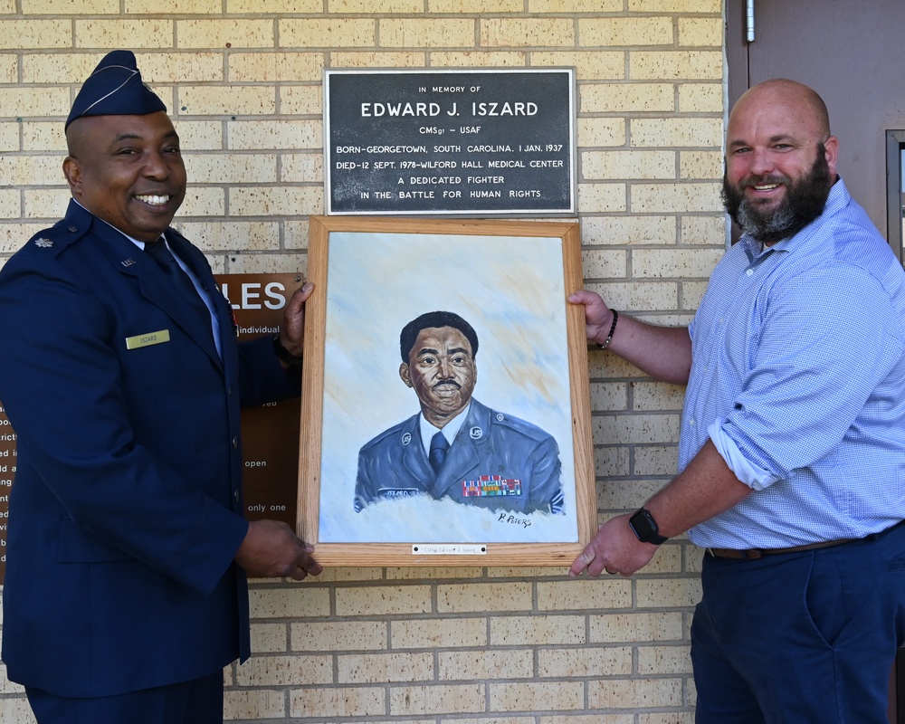 Portrait from Iszard Pool presented to family