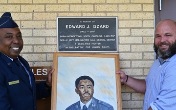 Portrait from Iszard Pool presented to family