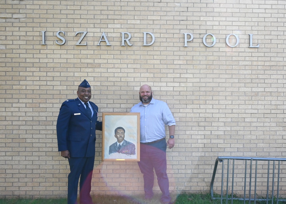 Portrait from Iszard Pool presented to family