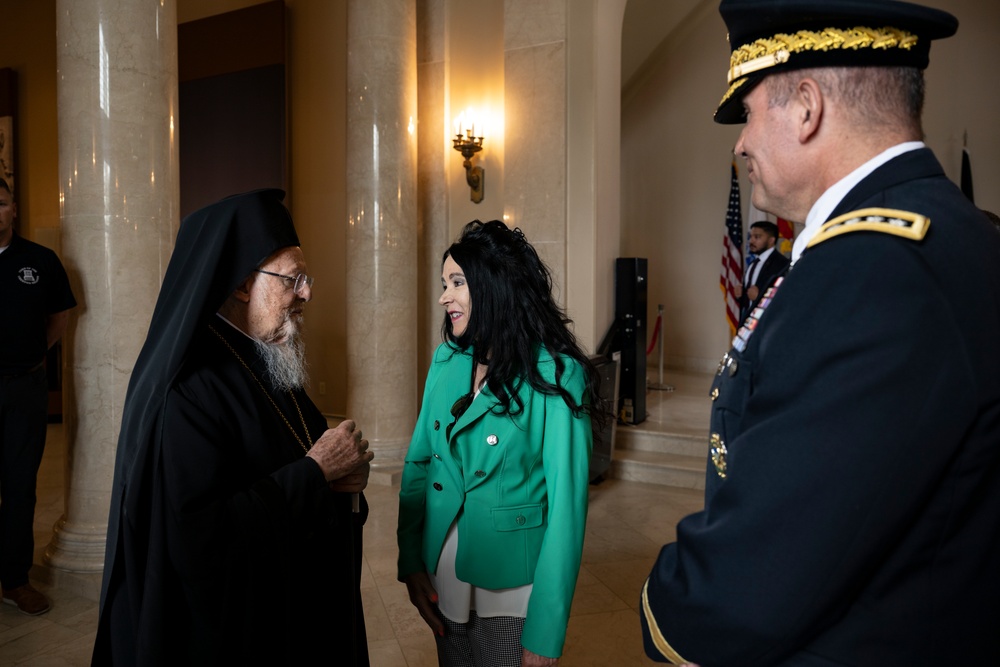 His All-Holiness Ecumenical Patriarch Bartholomew Visits ANC