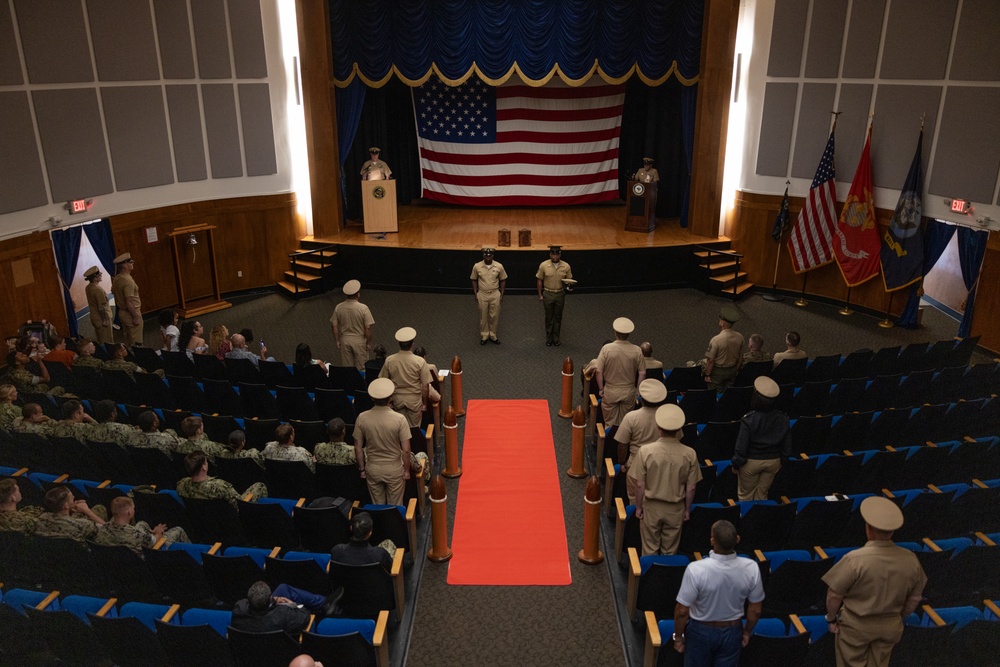 Naval Hospital Beaufort Chief Pinning Ceremony