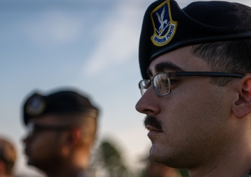 ALS students demonstrate professionalism through military tradition