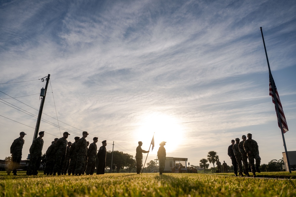 ALS students demonstrate professionalism through military tradition