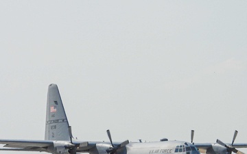 Aircraft take off at Rosecrans